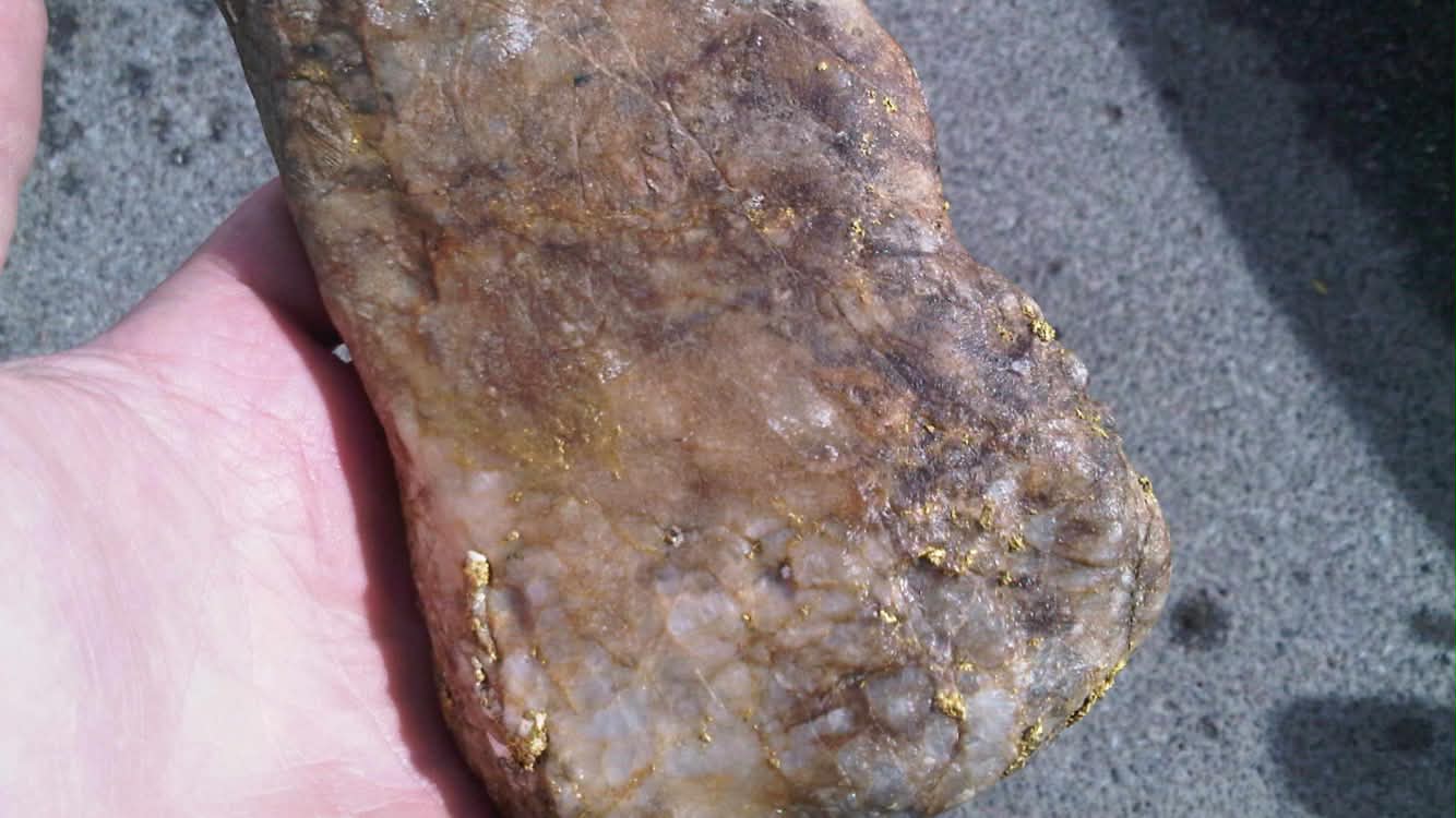 Gold in Quartz
